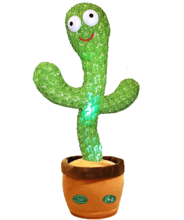 >Pbooo Dancing Talking Cactus Mimicking Toy